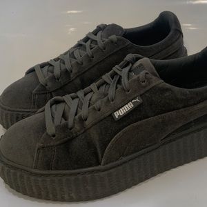 FENTY Puma Rihanna Creepers Grey size 8.5